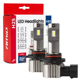   AMiO LED fényszóróizzók sorozat H25 CANBUS HB3 9005 12V 31W (04714)