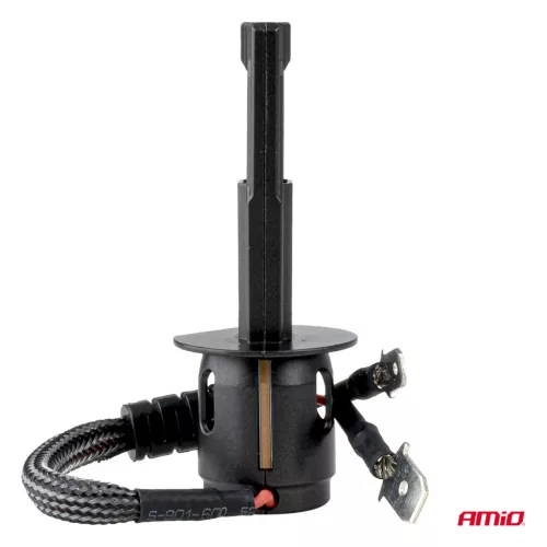 AMiO LED fényszóróizzók sorozat F25 PRO BLACK FULL CANBUS H1 68W 12V 24V (04717)