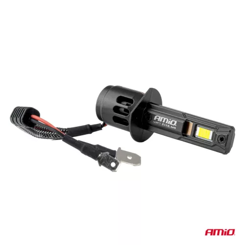 AMiO LED fényszóróizzók sorozat F25 PRO BLACK FULL CANBUS H1 68W 12V 24V (04717)