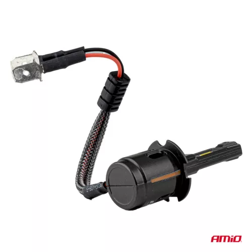 AMiO LED fényszóróizzók sorozat F25 PRO BLACK FULL CANBUS H3 68W 12V 24V (04718)
