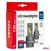 AMiO LED fényszóróizzók sorozat F25 PRO BLACK FULL CANBUS H4 H19 70W 12V 24V (04719)