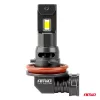 AMiO LED fényszóróizzók sorozat F25 PRO BLACK FULL CANBUS H8 H9 H11 H16 68W 12V 24V (04721)