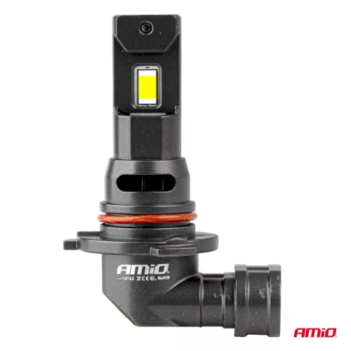 AMiO LED fényszóróizzók sorozat F25 PRO BLACK FULL CANBUS HB3 68W 12V 24V (04722)