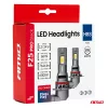 AMiO LED fényszóróizzók sorozat F25 PRO BLACK FULL CANBUS HB3 68W 12V 24V (04722)