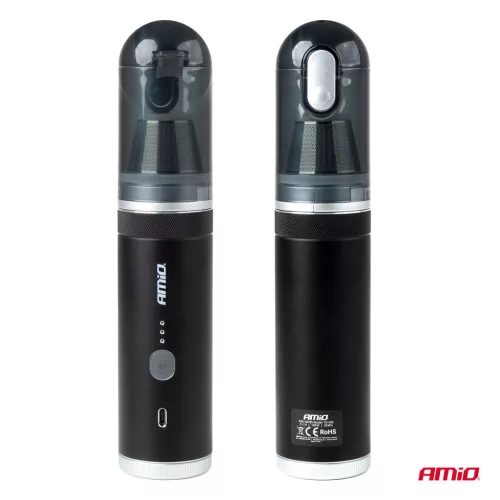 AMiO akkumulátoros, szénkefe nélküli autóporszívó pumpafunkcióval 100W 20kPa USB-C (04785)
