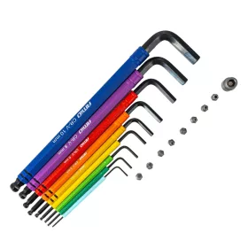 AMiO imbuszkulcsok – bit készlet 18 db CRV (04787)