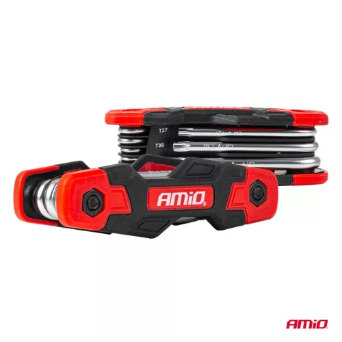AMiO Torx-kulcsok 8 db CRV (04789)