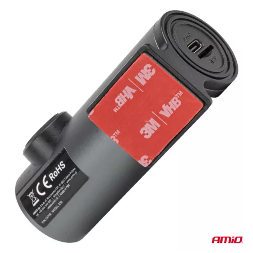 AMiO menetrögzítő kamera 1K WLAN 128 GB WIFI Full HD (04798)