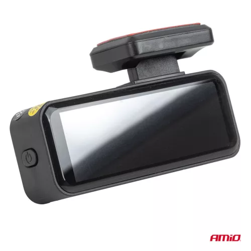 AMiO első-hátsó menetrögzítő kamera 4K + 2K WLAN 512 GB WIFI UHD (04801)