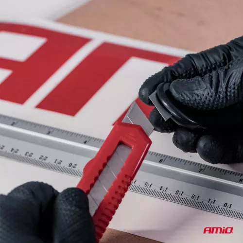 AMiO ABS házas tapétavágó kés 100x18x0,5mm 2 db (04806)