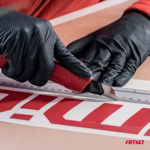 AMiO ABS házas tapétavágó kés készlet 100x18x0,5mm 24 db doboz (04809)