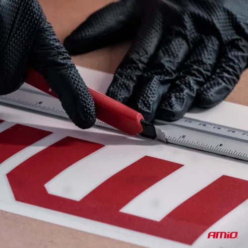 AMiO ABS házas tapétavágó kés 80x9x0,4mm (04817)