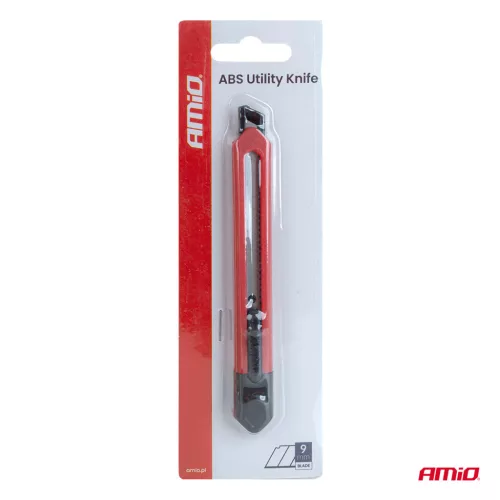 AMiO ABS házas tapétavágó kés 80x9x0,4mm (04817)