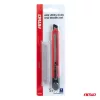 AMiO ABS házas tapétavágó kés és pengék készlet 80x9x0,4mm 1+5 (04818)