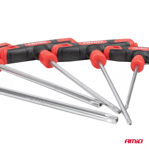 AMiO T markolatú Torx-kulcskészlet 8 db (04827)