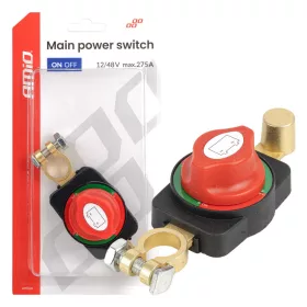 AMiO akkumulátor-főkapcsoló 12V-48V max. 275A (04830)
