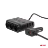 AMiO szivargyújtó-elosztó – töltő 4xUSB-a QC3.0 PD 3.0 180 W (04835)