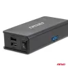 AMiO szivargyújtó-elosztó – töltő 3xUSB-a USB-C QC 3.0 PD 3.0. 148W (04836)