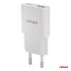 AMiO hálózati töltő 230V 20W GaN USB-C USB-A (04838)