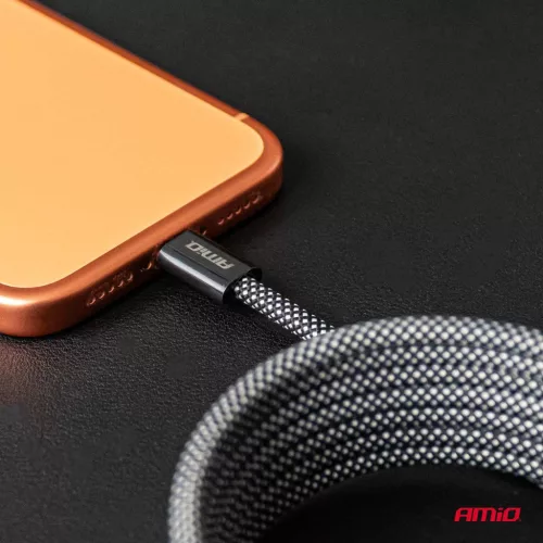 AMiO mágneses USB kábel USB-C – USB-C 60W 100cm (04840)