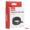 AMiO mágneses USB kábel USB-C – USB-C 60W 100cm (04840)