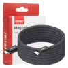 AMiO mágneses USB kábel USB-C – USB-C 60W 200cm (04841)