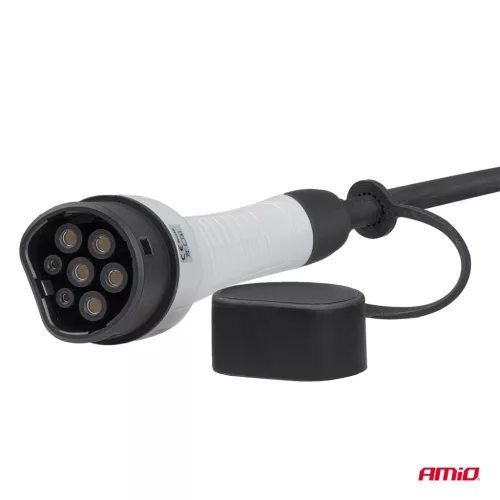 AMiO fali elektromosautó-töltő háromfázisú 11kW 16A 400V (04842)