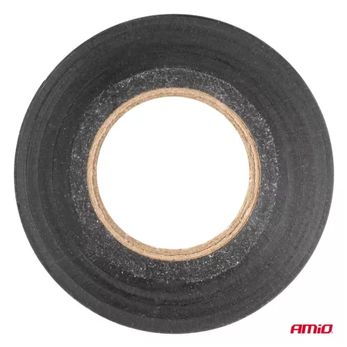 AMiO fekete PVC szigetelőszalagok készlet 10 db 19mm x 20m x 0.13mm (04844)