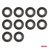 AMiO fekete PVC szigetelőszalagok készlet 10 db 19mm x 20m x 0.13mm (04844)