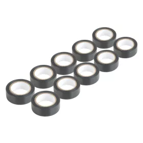   AMiO fekete PVC szigetelőszalagok készlet 10 db 19mm x 10m x 0.13mm (04845)