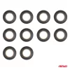 AMiO fekete PVC szigetelőszalagok készlet 10 db 19mm x 10m x 0.13mm (04845)