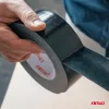AMiO fekete szövetbetétes ragasztószalag, 48 mm x 15 m x 0,19 mm (04849)