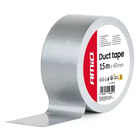   AMiO szürke szövetbetétes ragasztószalag, 48 mm x 15 m x 0,19 mm (04851)