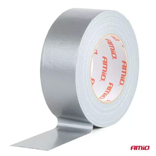 AMiO szürke szövetbetétes ragasztószalag, 48 mm x 50 m x 0,19 mm (04852)