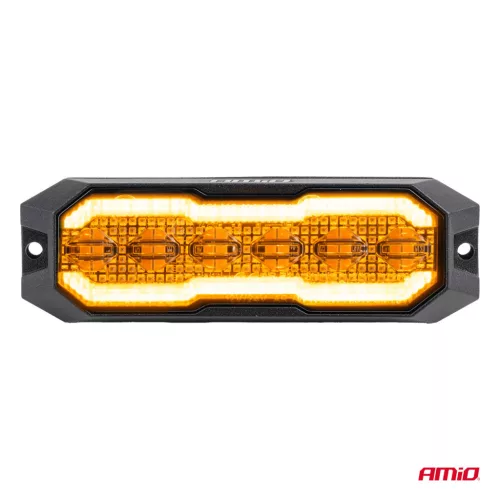 AMiO LED-es figyelmeztető lámpa R65 R148 12V 24V 24W (04859)