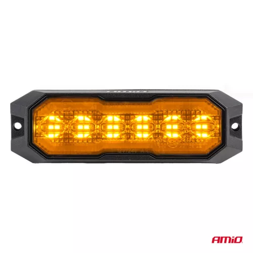 AMiO LED-es figyelmeztető lámpa R65 R148 12V 24V 24W (04862)