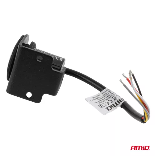 AMiO LED-es figyelmeztető lámpa R65 12V 24V 12W (04864)