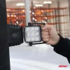 AMiO LED-es munka- és figyelmeztető lámpa 15W (BATT) (04865)