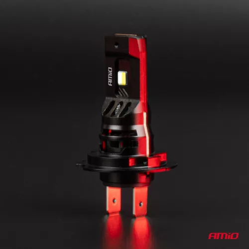 AMiO LED fényszóróizzók sorozat F26 PRO LumiTec LIMITED +130% DUO FULL CANBUS H7 H18 12V 24V (04872)