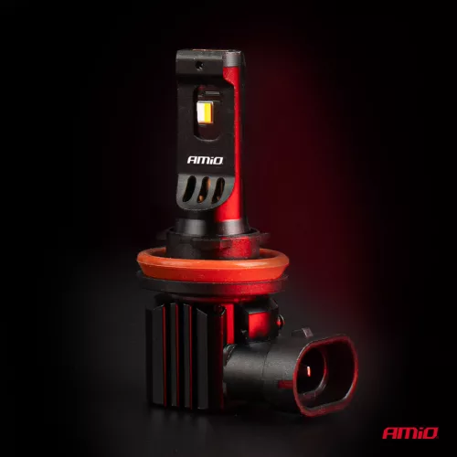 AMiO LED fényszóróizzók sorozat F26 PRO LumiTec LIMITED +130% DUO FULL CANBUS H8 H9 H11 H16 12V 24V (04873)