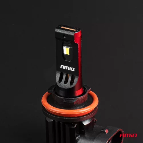 AMiO LED fényszóróizzók sorozat F26 PRO LumiTec LIMITED +130% DUO FULL CANBUS H8 H9 H11 H16 12V 24V (04873)