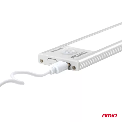 AMiO újratölthető mágneses érzékelő LED fény 1.2W 1000mAh (04893)