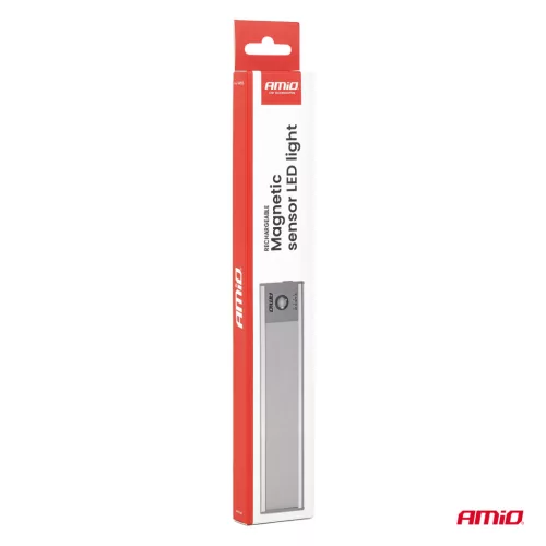 AMiO újratölthető mágneses érzékelő LED fény 1.2W 1000mAh (04893)