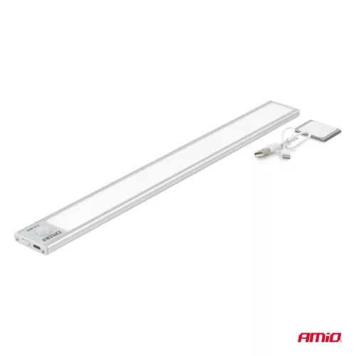 AMiO újratölthető mágneses érzékelő LED fény 2W 1500mAh (04894)