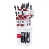 AMiO teleszkópos vízátfolyós kefe készlet 108-180cm 12 db (04896)