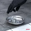 AMiO rozsdamentes acél mágneses alkatrésztálca 110mm (04914)