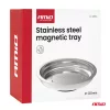 AMiO rozsdamentes acél mágneses alkatrésztálca 110mm (04914)