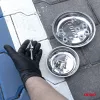 AMiO rozsdamentes acél mágneses alkatrésztálca készlet 110mm 150mm (04916)