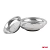 AMiO rozsdamentes acél mágneses alkatrésztálca készlet 110mm 150mm (04916)