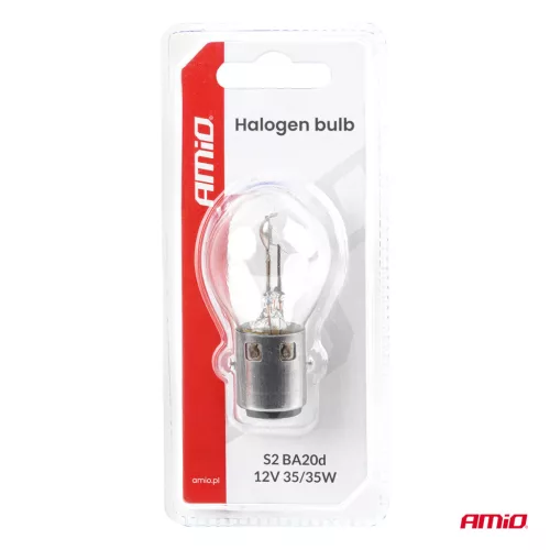 AMiO halogénizzó S2 12V 35/35W BA20d 1 db (04919)